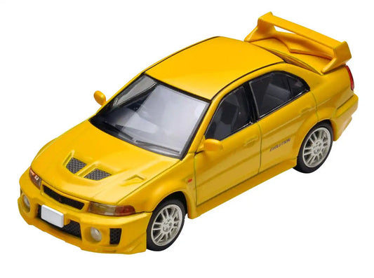 Tomica Limited Vintage 1:64 2005 Mitsubishi Lancer Evolution IX GSR Yellow