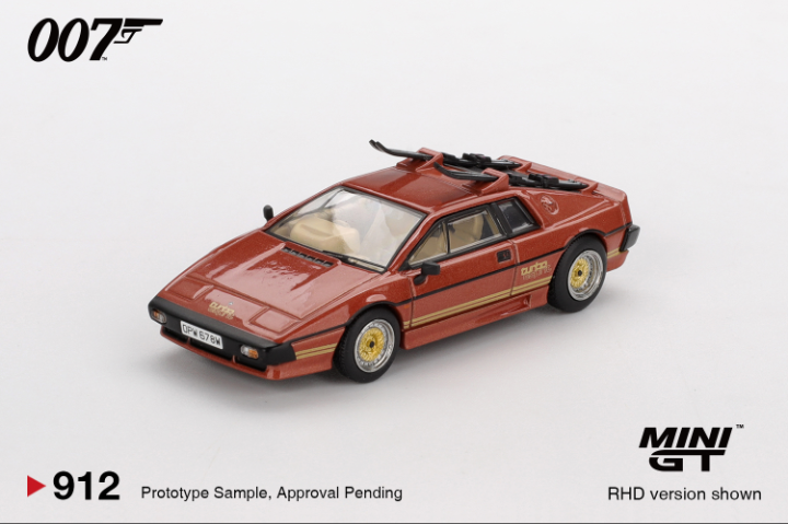 Mini GT 1:64 Lotus Esprit Turbo Copper Fire Metallic "For Your Eyes Only" #912