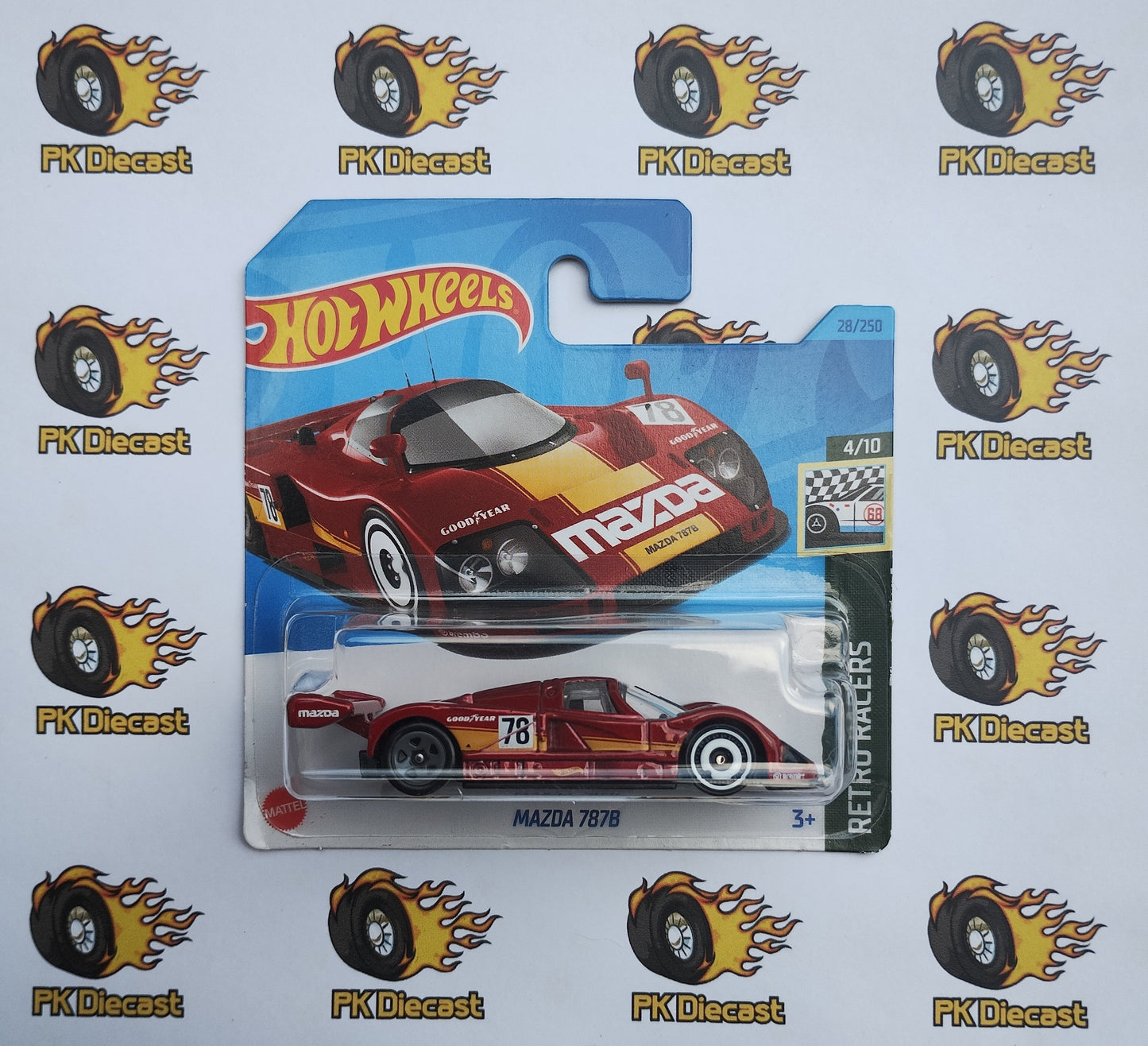 Hot Wheels 2023 Mazda 787B - Retro Racers - 28/250 Short Card