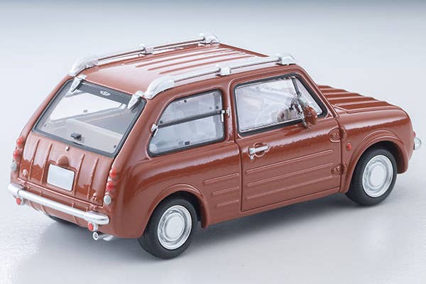 Tomica Limited Vintage 1:64 1989 Nissan PAO Terracotta