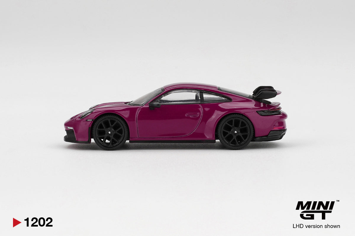 Mini GT 1:64 Porsche 911 (992.1) Rubystone Red Set