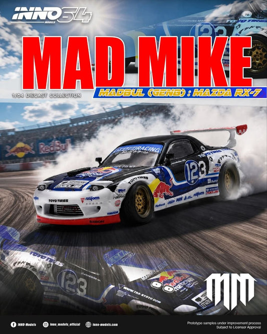 Inno64 Mazda RX-7 Mad Mike "Madbull Gen8"