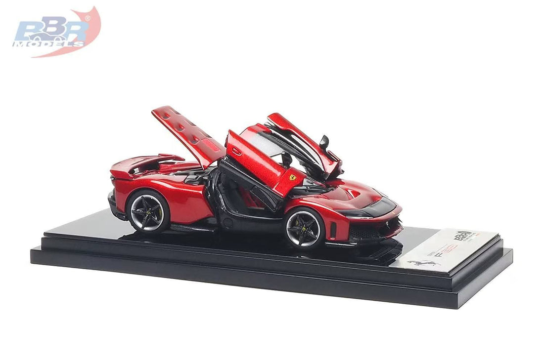 BBR Models x AR Box 1:64 Ferrari F80 Supercar Rosso Red BBR64001H