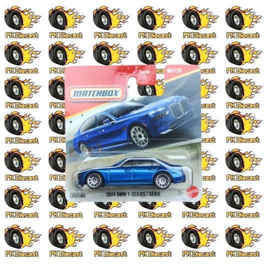 Matchbox 1:64 Mainline 2014 BMW 7-Series Blue 96/125