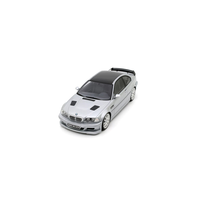 Ottomobile 1:18 2001 BMW E46 M3 GTR Street Titan Silver Metallic 354 OT1128 Scale Resin