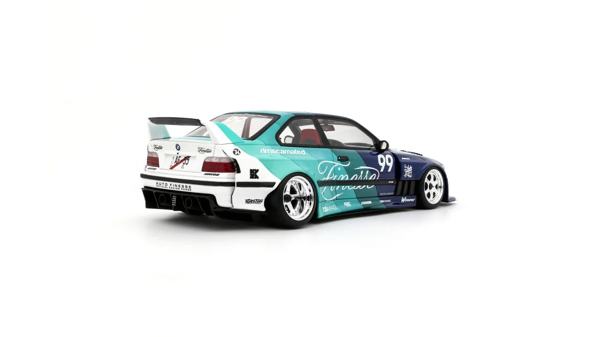 Ottomobile 1:18 BMW E36 MY KYZA BLUE 2024 *Resin Series*
