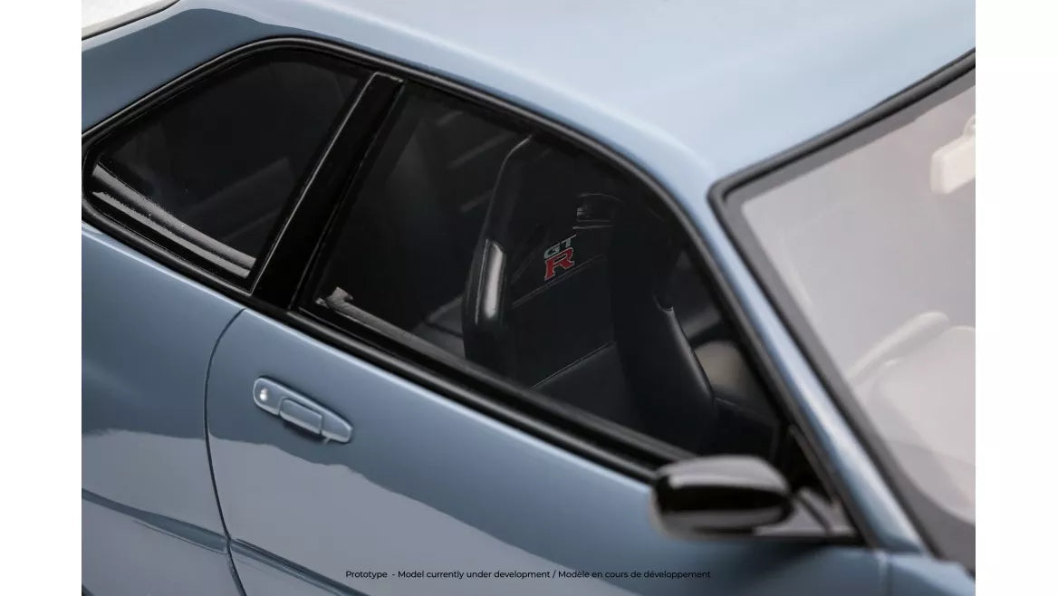 Ottomobile 1:18 2025 Nissan Skyline GT-R (BNR34) with body kit *Resin Series* Stealth Grey OT1238