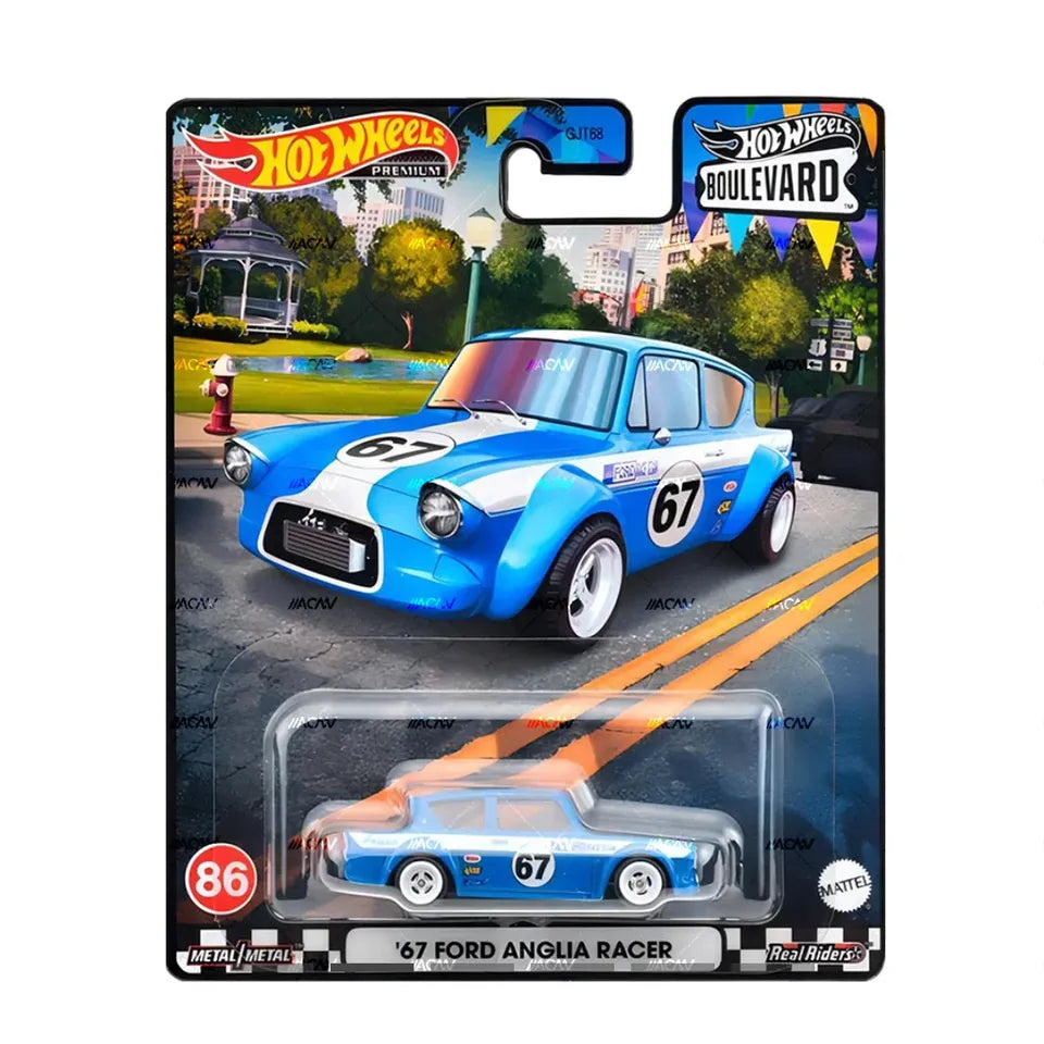 Hot Wheels 1:64 1967 Ford Anglia Racer Boulevard #86