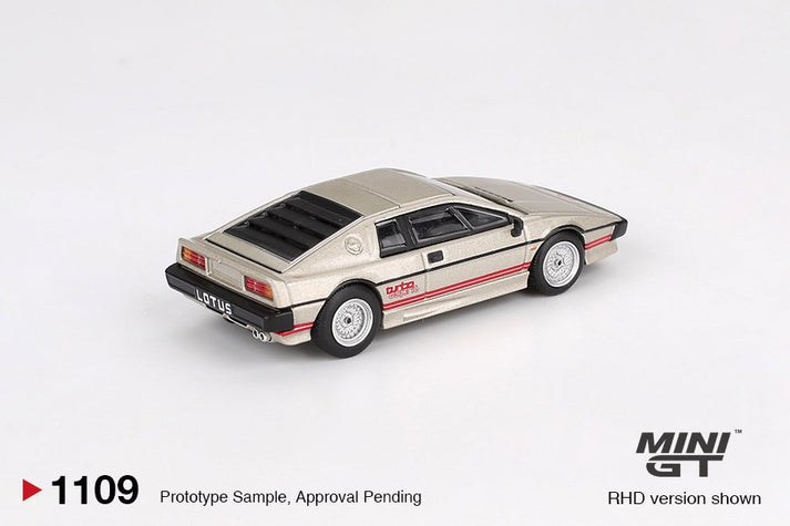 Mini GT 1:64 Lotus Esprit Turbo Metallic Silver (RHD) #1109