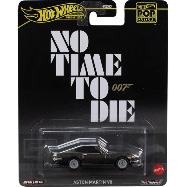 Hot Wheels Premium Pop Culture ASTON MARTIN V8 (No Time to Die) 1:64 Scale Die-cast Vehicle