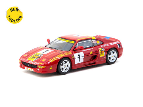 Tarmac Works 1:64 Ferrari F355 Challenge Macau Super Car Race 1994 Winner Charles Kwan Special Edition