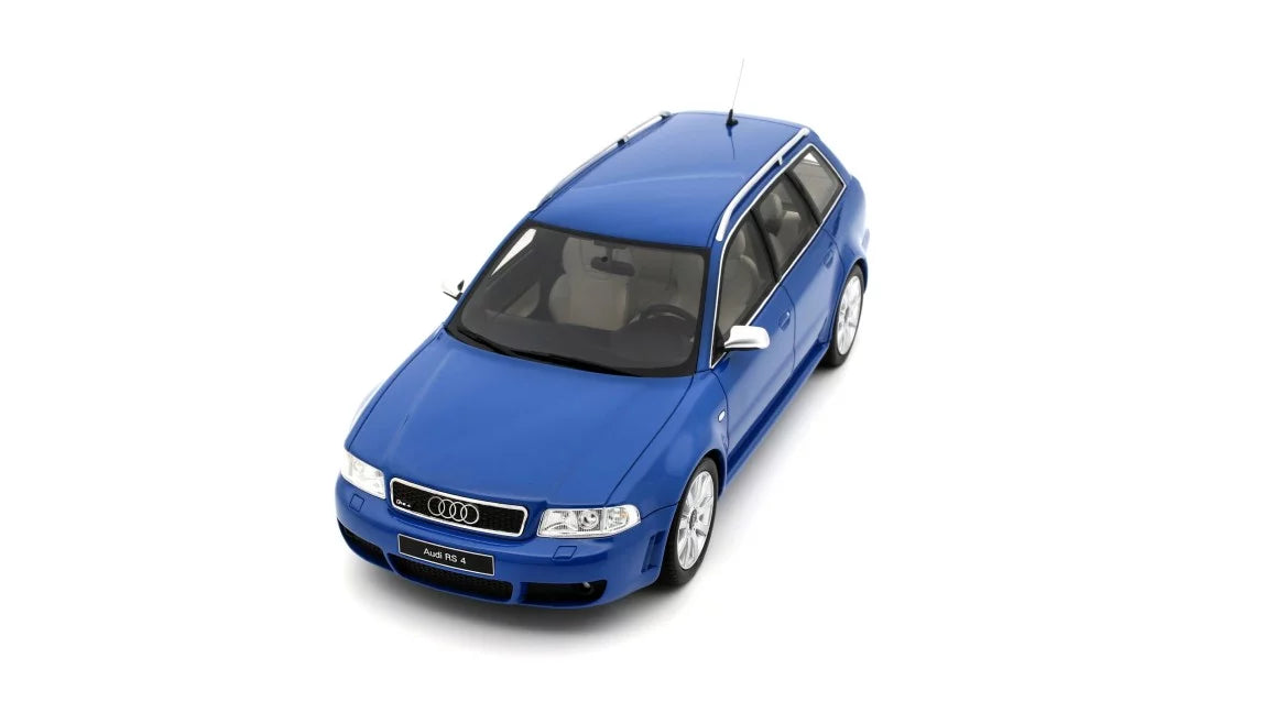 Ottomobile 1:18 Audi RS 4 (B5) Nogaro Blue 2000 *Resin Series