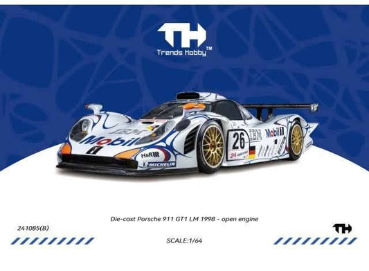 Trends Hobby 1:64 Porsche 911 GT1 LM 1998