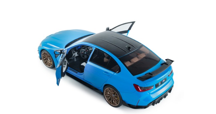 Solido 1:18 2024 BMW M3 (G80) Performance Parts Blue