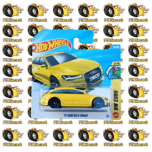 Hot Wheels 1:64 2026 '17 Audi RS6 Avant - HW Euro - 66/250 Short Card