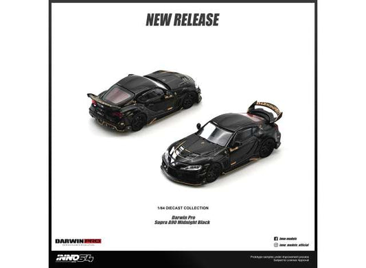 Inno64 Toyota Supra A90 *DarwinPRO* Midnight Black
