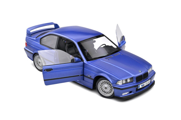 Solido 1:18 1996 BMW  M3 (E36) Coupe Solido Works Blue *Damaged Packaging*