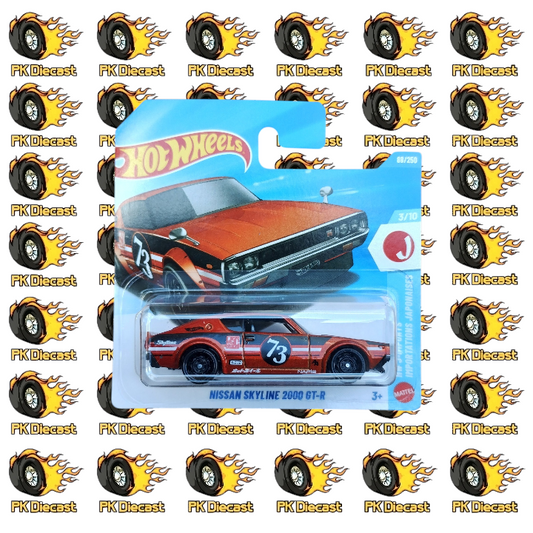 Hot Wheels 1:64 Mainline Nissan Skyline 2000 GT-R 88/250 HW J-Imports Short Card