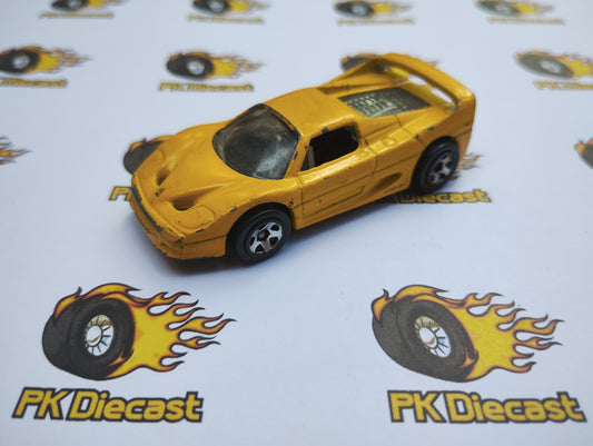 Hot Wheels 1999 Ferrari F50 Yellow Loose