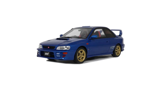 Ottomobile 1:18 Subaru Impreza WRX Type R STi Ver. V Limited Sonic Blue 1999 *Resin Series