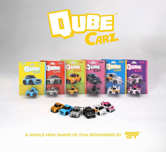 Mini GT 1:64 QUBE CARZ Full Set of 6