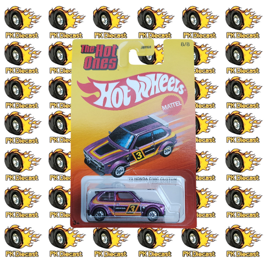 Hot Wheels 1:64 The Hot Ones - '73 Honda Civic Custom - Mix 2 - 2026
