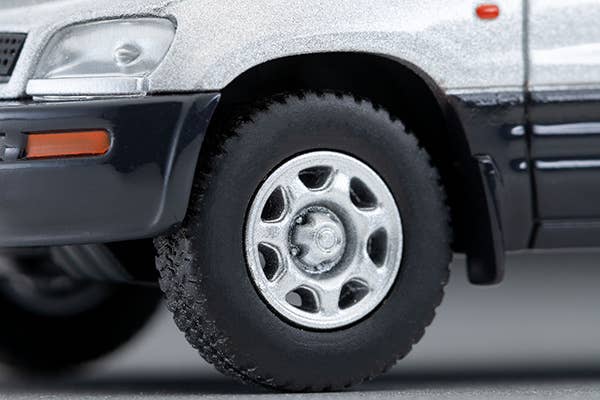 Tomica Limited Vintage 1:64 Toyota RAV4J V silver with tent