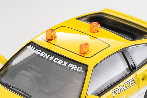 Tomica Limited Vintage 1:64 Honda Ballard Sports CR-X MUGEN CR-X PRO Suzuka Circuit Pace Car Yellow/White