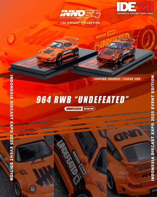 Inno64 DPLS 964 RWB UNDEFEATED 2025 Indonesia Diecast Expo (IDE-XII)
