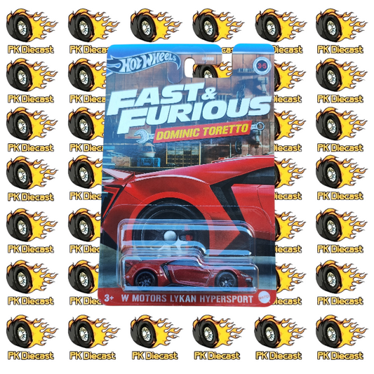 Hot Wheels 1:64 W Motors Lykan Hypersport Fast and Furious Dominic Toretto 3/5