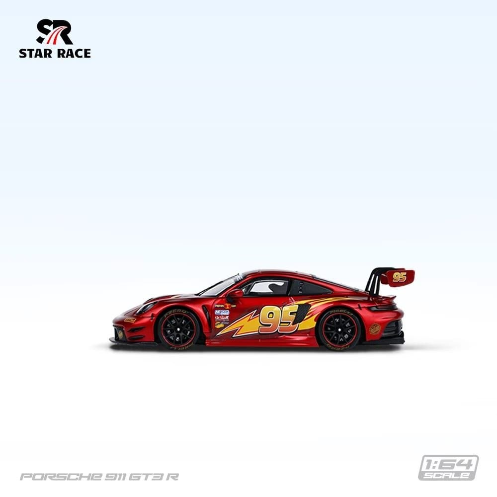 Star Race SR 1:64 Diecast 992 GT3 R McQueen 95# Livery (SR64054)