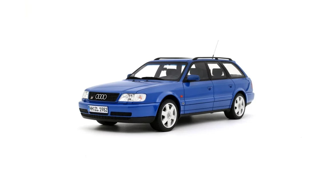 Ottomobile 1:18 Audi S6 Plus (C4) Avant Nogaro Blue Pearl M8 1995 *Resin Series* OT1234