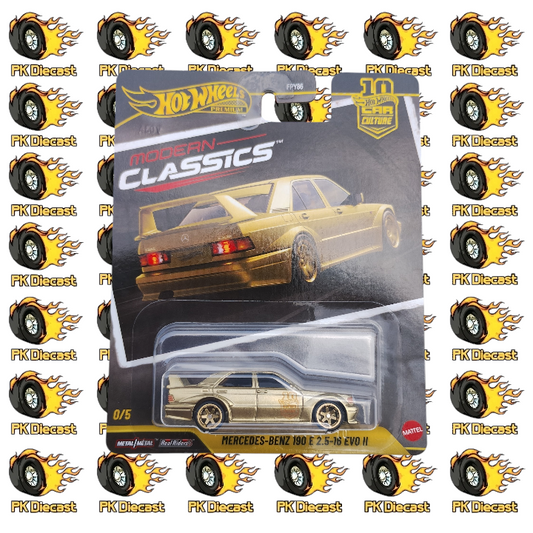Hot Wheels 1:64 Modern Classics Mercedes-Benz 190 E 2.5-16 EVO II 0/5 CHASE