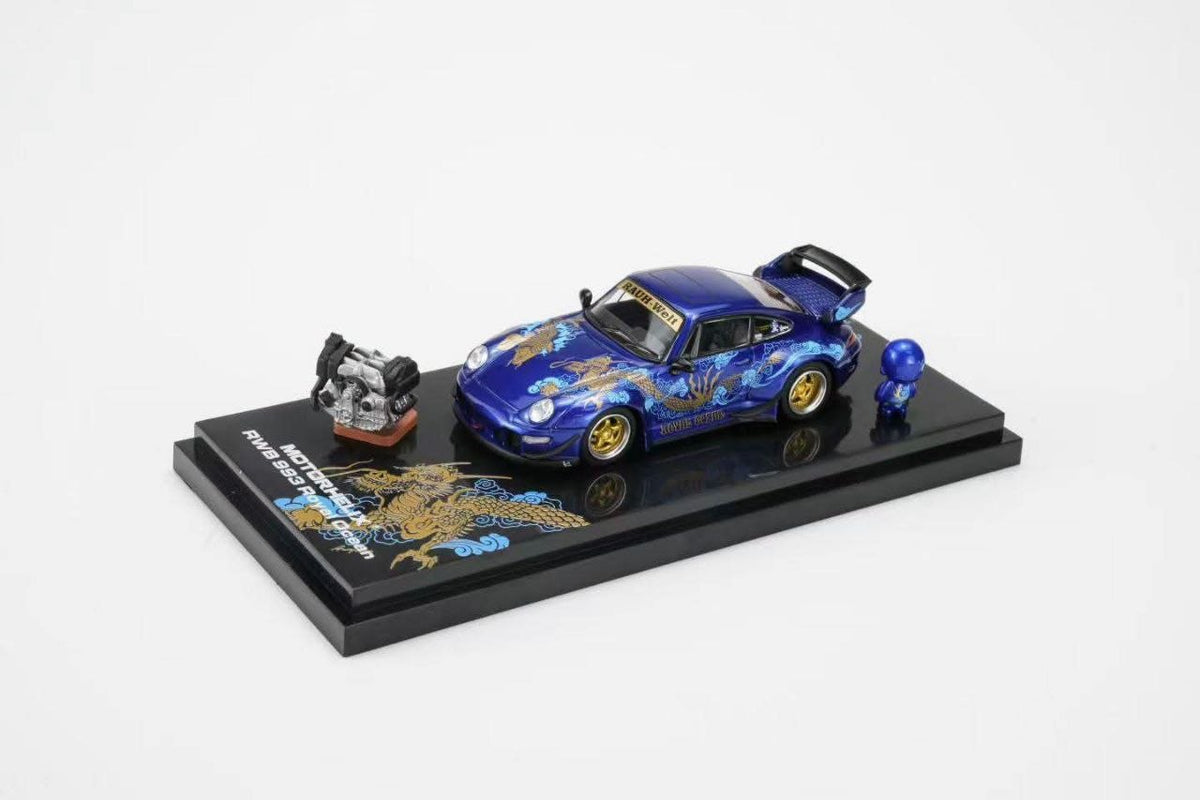 MotorHelix 1:64 2026 RWB 993 Royal Ocean