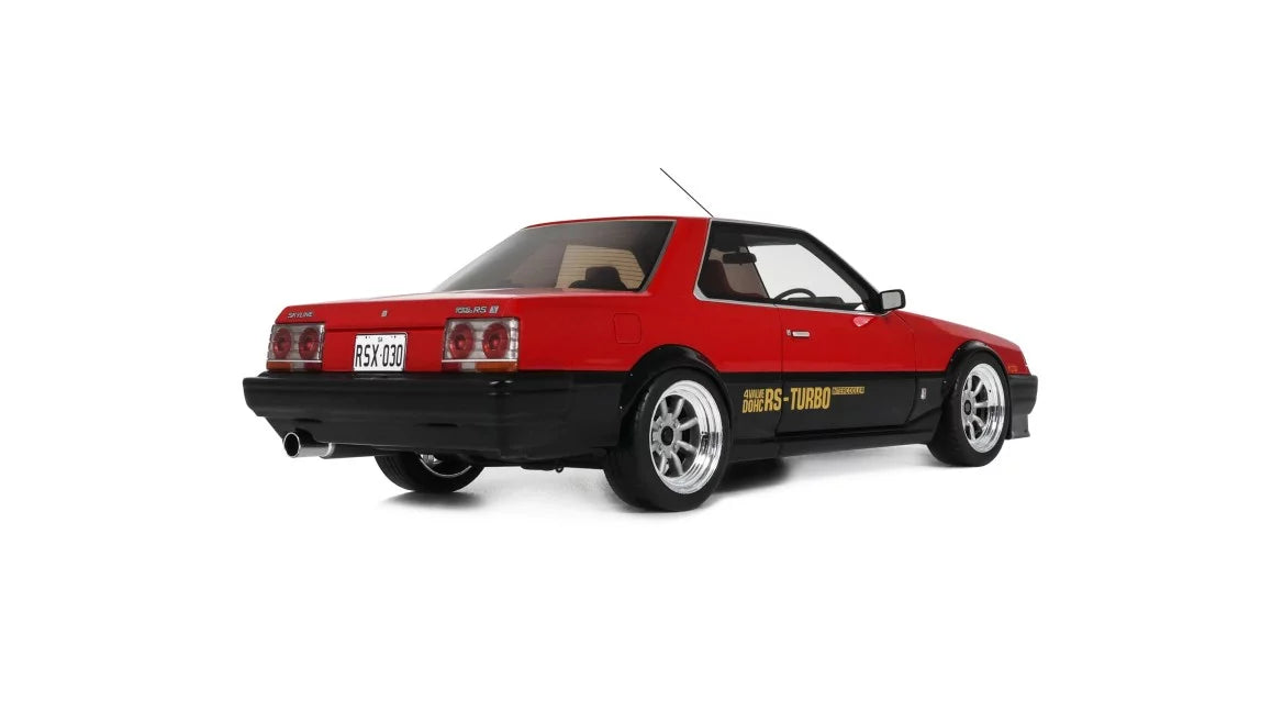 Ottomobile 1:18 Nissan Skyline 2000 RS-X Turbo (DR 30 Turbo C) Tuning Red 059 1984 *Resin Series*
