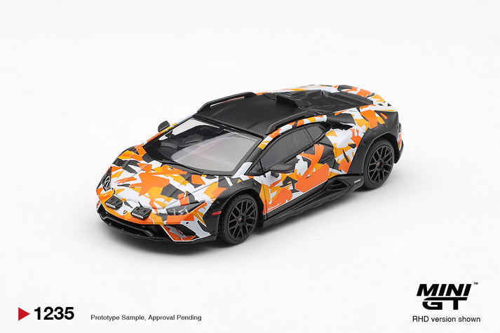 Mini GT 1:64 2025 Lamborghini Huracan Sterrato All Terrarin 4 Car Set (LHD)
