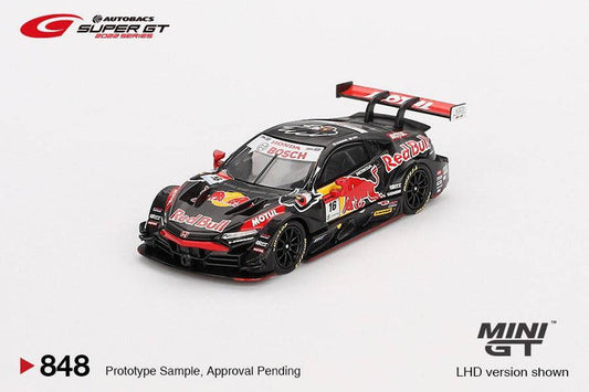 MINI GT 1:64 Honda NSX-GT "Type S" GT500 #16 "Red Bull Motul Mugen NSX-GT"TEAM Red Bull MUGEN 2022 SUPER GT SERIES Blister Packaging