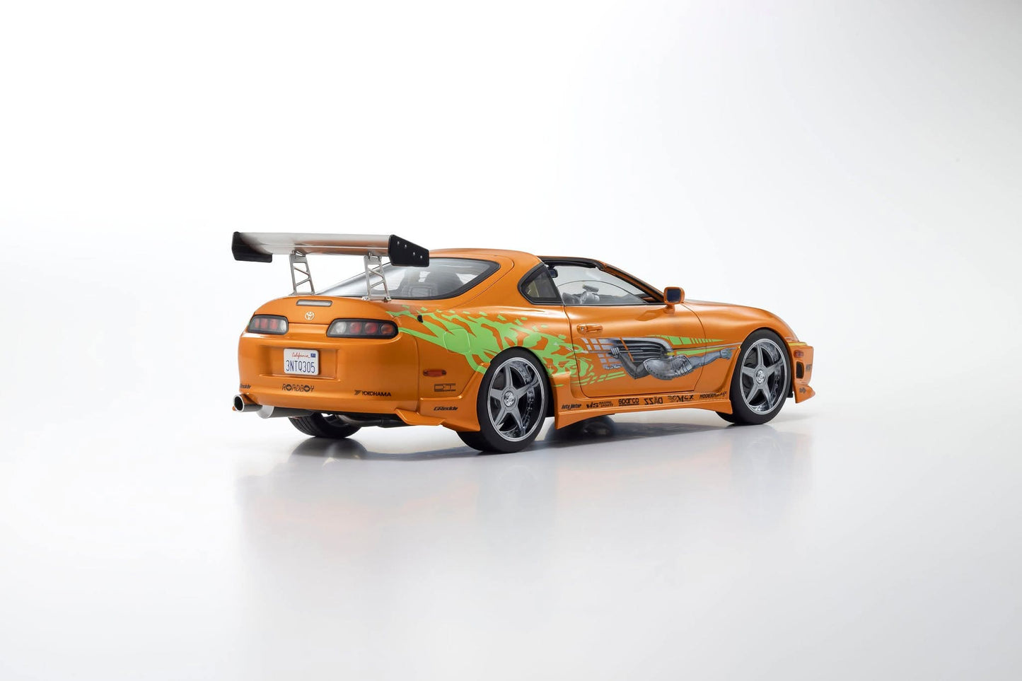 Kyosho 1:18 Toyota Supra Turbo *Fast & Furious* Orange Pearl