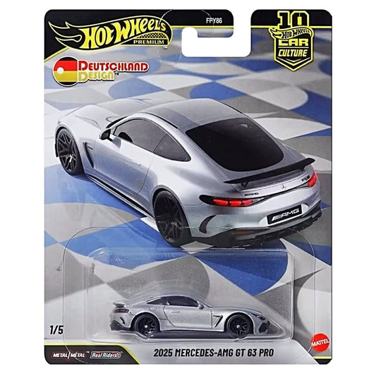 Hot Wheels 2026 1:64 Premium Deutschland Car 2025 Mercedes AMG GT 63 Pro Culture 1/5