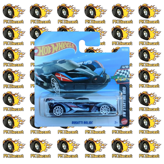 Hot Wheels 1:64 Mainline Bugatti Bolide 50/250 HW Starting Grid Short Card