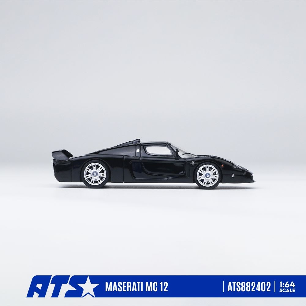 ATS 1:64 Diecast Model Maserati MC 12 Black