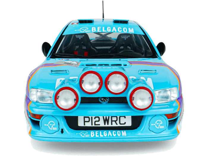 Solido 1:18 Subaru Impreza S5 WRC99 Green Belgium Ypres Westhoek Rally 1998 #2