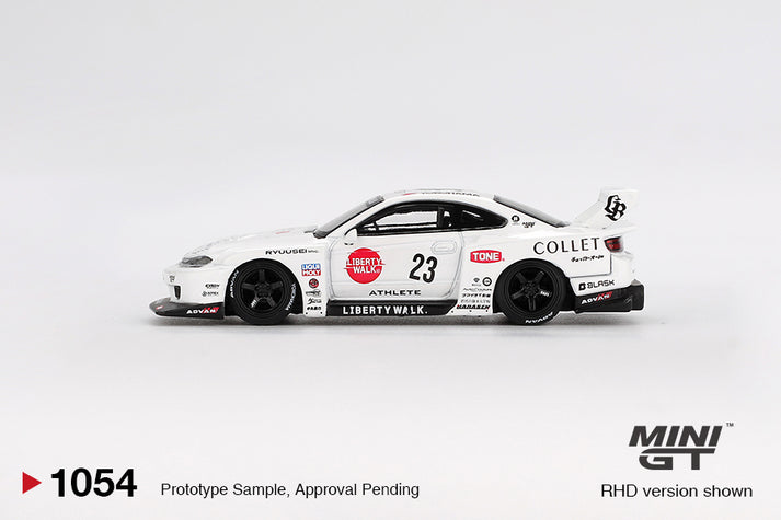 Mini GT 1:64 Nissan S15 SILVIA LB-Super Silhouette ATHLETE #1054