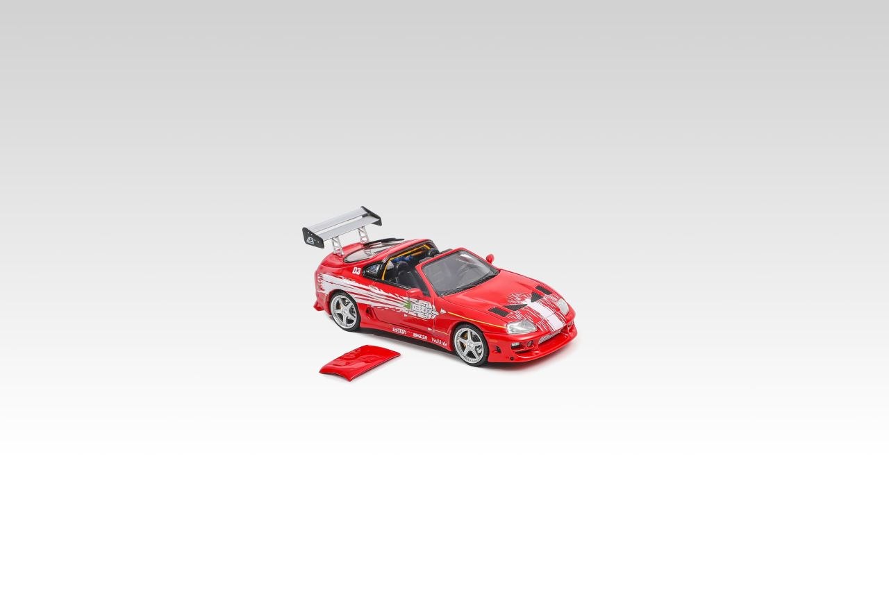 Fast Speed 1:64 Diecast Model
Supra A80 Targa Bomex Modified