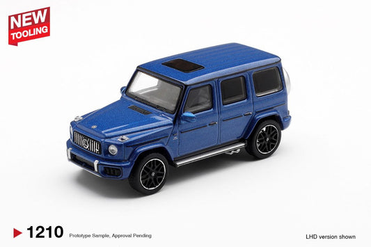 Mini GT 1:64 Mercedes-AMG G63 Dark Blue Metallic (LHD) #1210 *Blister Packaging*