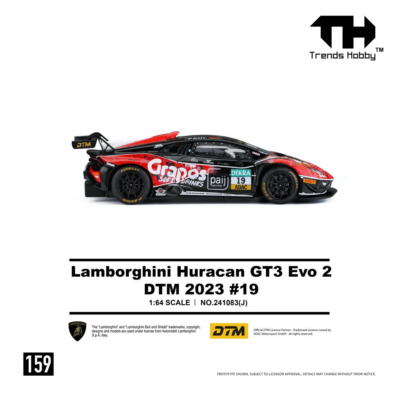 Trends Hobby 1:64 Trends Hobby TH 1:64 Lamborghini Huracan GT3 EVO2