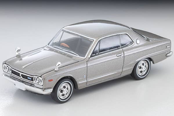Tomica Limited Vintage 1:64 1971 Nissan Skyline Hardtop 2000GT Silver