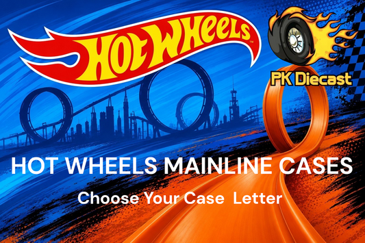Hot Wheels 1:64 2026 Mainline Case 72pcs