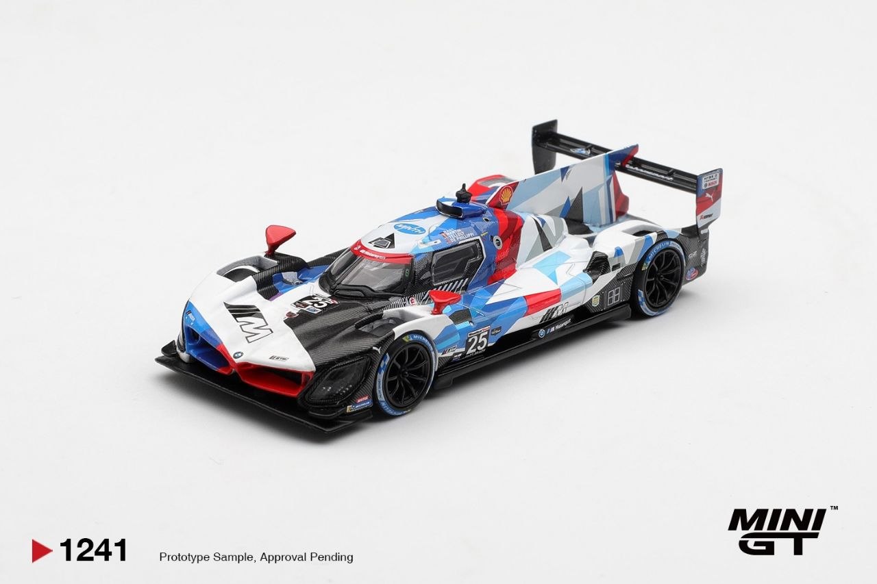 Mini GT 1:64 BMW M Hybrid V8 GTP #25 BMW M Team RLL 2024 IMSA Daytona 24 Hrs #1241