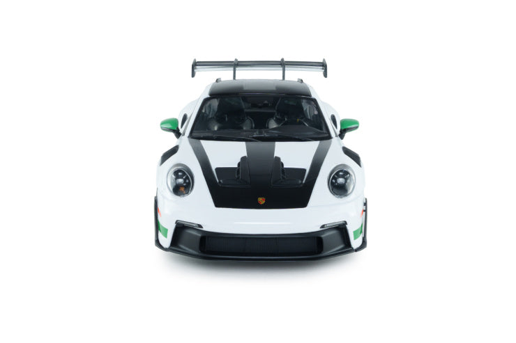 Solido 1:18 2024 Porsche 911 (992) GT3 RS tribute Carrera RS package White/Green